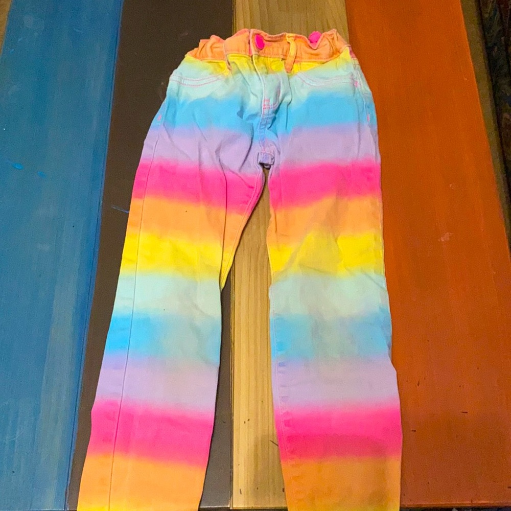 Rainbow jeans